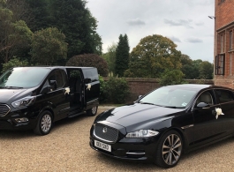Modern Jaguar wedding car hire in Southampton